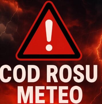 cod rosu meteo anm 25 iulie 2025