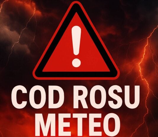 cod rosu meteo anm 25 iulie 2025