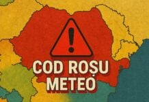 cod rosu meteo romania anm 27 iulie 2025