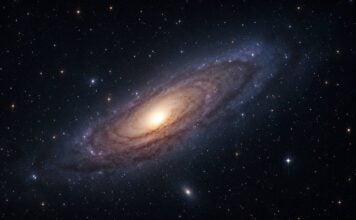 galaxia inghetata timp