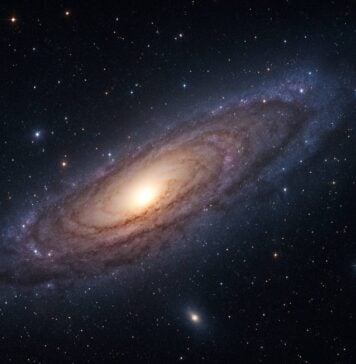 galaxia inghetata timp