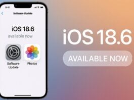 iOS 18.6 iphone