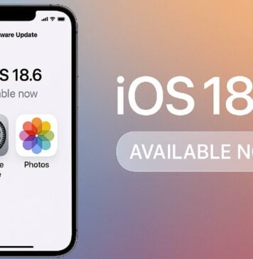 iOS 18.6 iphone
