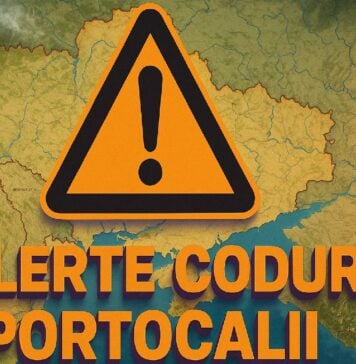 3 Coduri PORTOCALII Meteorologice ANM Oficiale Nowcasting Ultima Ora 22 August 2025 Romania