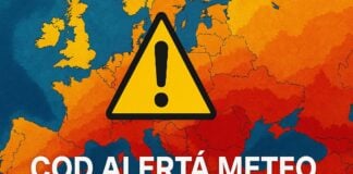ANM Alerta Meteorologica Cod NOWCASTING Oficial Ultim Moment Emis Romania 22 August 2025