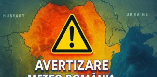 ANM Emis Atenționare Meteorologică Vreme REA România 29 August 2025