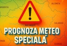 ANM Prognoza Meteo SPECIALA Bucuresti Emisa 21 August 2025