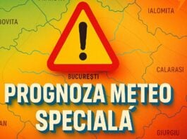 ANM Prognoza Meteo SPECIALA Bucuresti Emisa 21 August 2025