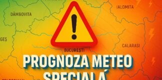 ANM Prognoza Meteo SPECIALA Bucuresti Emisa 21 August 2025