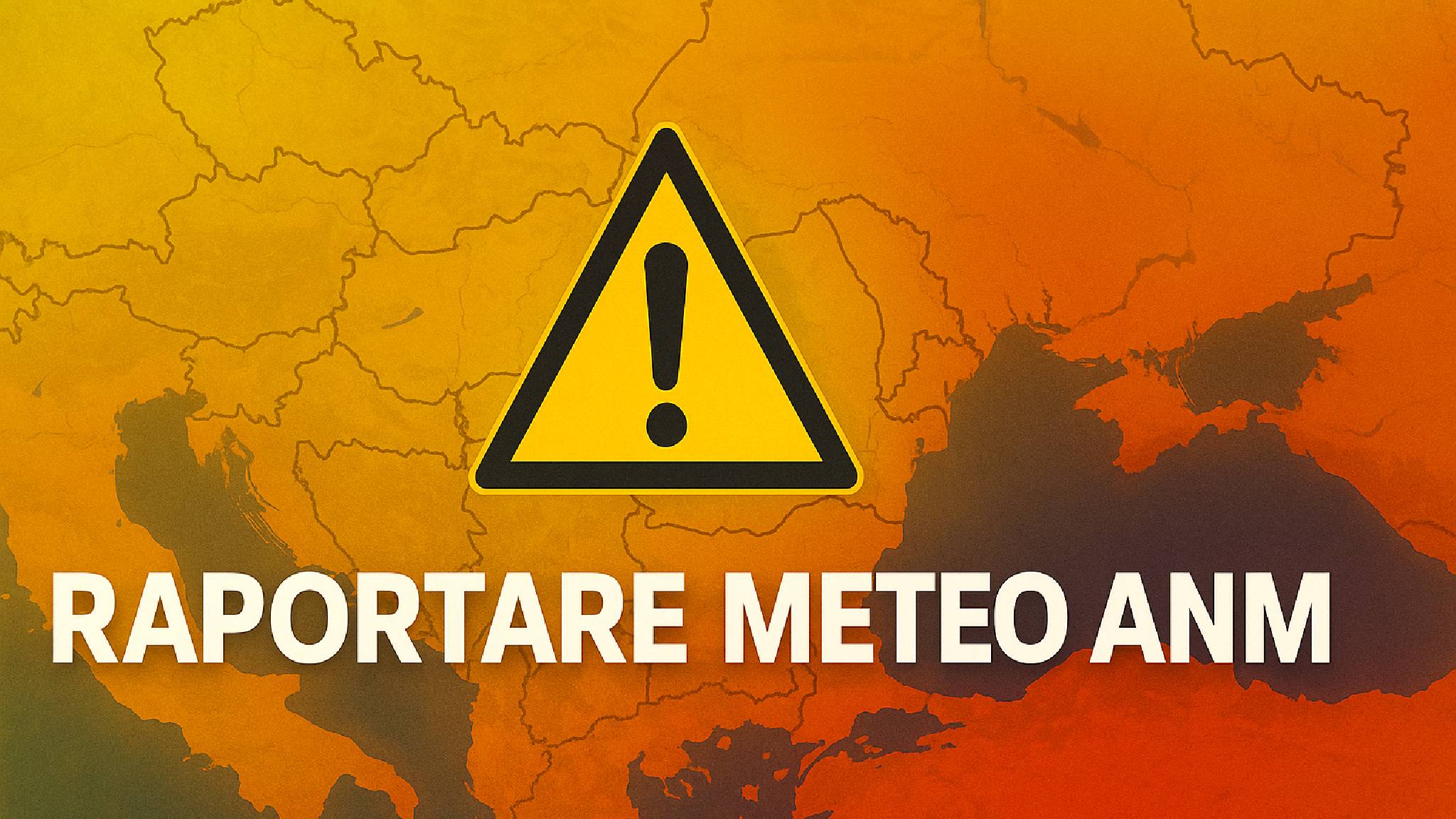 ANM Raportarea Meteorologica Oficiala ULTIMA ORA Data 22 August 2025 Romania