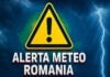 ATENTIONAREA Oficiala Meteorologica ANM NOWCASTING Vreme Severa Imediata 24 August 2025 Romania
