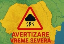 AVERTIZAREA Meteorologica Oficiala ANM Nowcasting Vreme Severa Emisa Romania 28 August 2025
