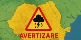 AVERTIZAREA Meteorologica Oficiala ANM Nowcasting Vreme Severa Emisa Romania 28 August 2025