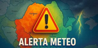 Alerta Meteorologică ANM Cod PORTOCALIU Vreme Severă România 1 Septembrie 2025