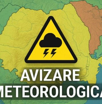 Avizarea Meteorologică ANM Romania 1 August 2025