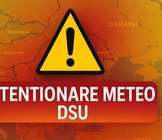 DSU Romania Emis ATENTIONARE Meteorologica Oficiala Ultima Ora 18 August 2025 Romania