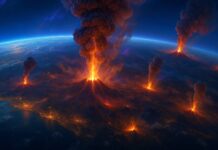 Pamantul Afectat Eruptii Vulcanice Masive Impact Avut