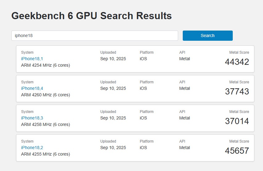 iPhone 17 Pro iPhone 17 Air putere procesare iPhone 17 Pro iPhone 17 Air putere procesare