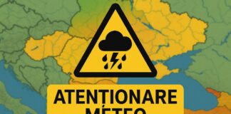 ANM ATENTIONAREA Nowcasting Meteorologica Oficiala Vreme Severa IMEDIATA Romania 28 Octombrie 2025