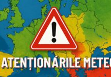 ANM ATENTIONARILE Meteorologice NOWCASTING ULTIMA ORA 8 Octombrie Coduri Vreme Severa Romania