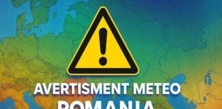AVERTISMENTUL Meteorologic Oficial ANM NOWCASTING ULTIMA ORA 10 Octombrie 2025 Romania