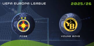 FCSB - YOUNG BOYS LIVE PRIMA SPORT 1 UEFA Europa League