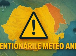 4 Coduri Galbene Meteorologice ANM ATENTIONARI Nowcasting Vreme REA Romania 21 Noiembrie 2025