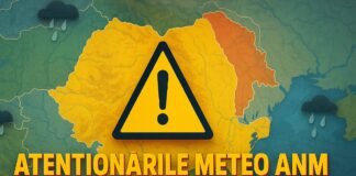 4 Coduri Galbene Meteorologice ANM ATENTIONARI Nowcasting Vreme REA Romania 21 Noiembrie 2025