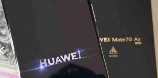 Huawei Mate 70 Air iphone air