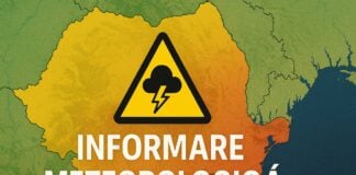 Informare Meteo Ultima Ora ANM Emisa Vreme Rea Romania 7 Noiembrie 2025