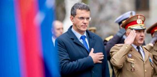 Ministrul Apărării, Ionuț Moșteanu,