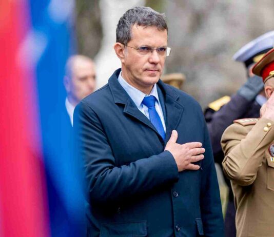 Ministrul Apărării, Ionuț Moșteanu,