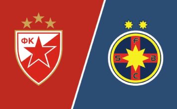 STEAUA ROSIE BELGRAD – FCSB LIVE DIGI SPORT 1, Fotbal in Europa League STEAUA ROSIE BELGRAD - FCSB LIVE DIGI SPORT 1