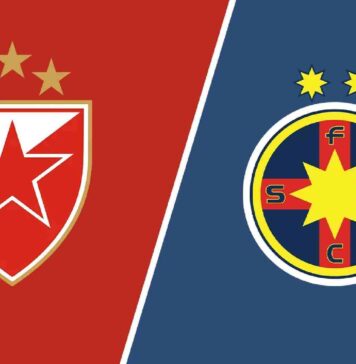 STEAUA ROSIE BELGRAD – FCSB LIVE DIGI SPORT 1, Fotbal in Europa League STEAUA ROSIE BELGRAD - FCSB LIVE DIGI SPORT 1