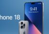 iphone 18 design