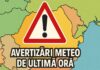 ANM: 3 Coduri cu Avertizari Meteo de ULTIMA ORA Nowcasting Emise in Romania pe 16 Decembrie 2025 ANM 3 Coduri Avertizari Meteo ULTIMA ORA Nowcasting Emise in Romania 16 Decembrie 2025