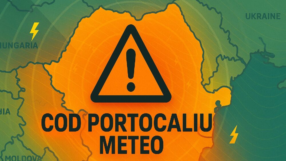 COD PORTOCALIU Avertizare Meteo Ultimă Oră ANM Emis România 4 Decembrie 2025
