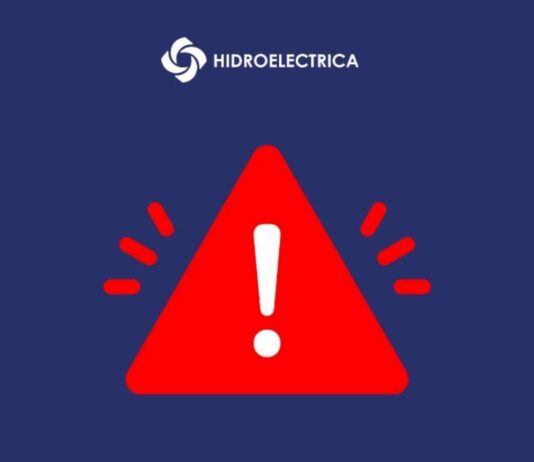 Hidroelectrica avertizare craciun 2025