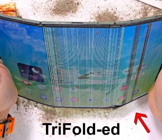 Samsung GALAXY Z TriFold indoit total