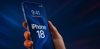 iphone 18 samsung camera sub ecran