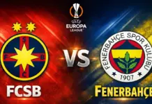 FCSB – FENERBAHCE LIVE DIGI SPORT 1, Meci de fotbal din Grupele Europa League 2026 FCSB - FENERBAHCE LIVE DIGI SPORT 1, Meci de fotbal din Grupele Europa League