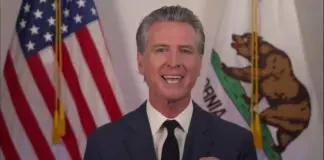 Gavin Newsom Donald Trump Dinzoaur Dezechilibrat