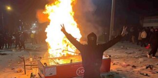 iran revolta orase teheran video