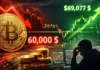 Bitcoin Intră în Picaj, Își Revine Parțial, Dar Investitorii Rămân Foarte Speriați