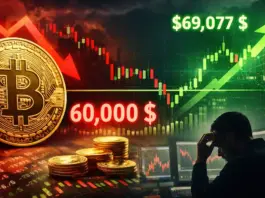 Bitcoin Intră în Picaj, Își Revine Parțial, Dar Investitorii Rămân Foarte Speriați
