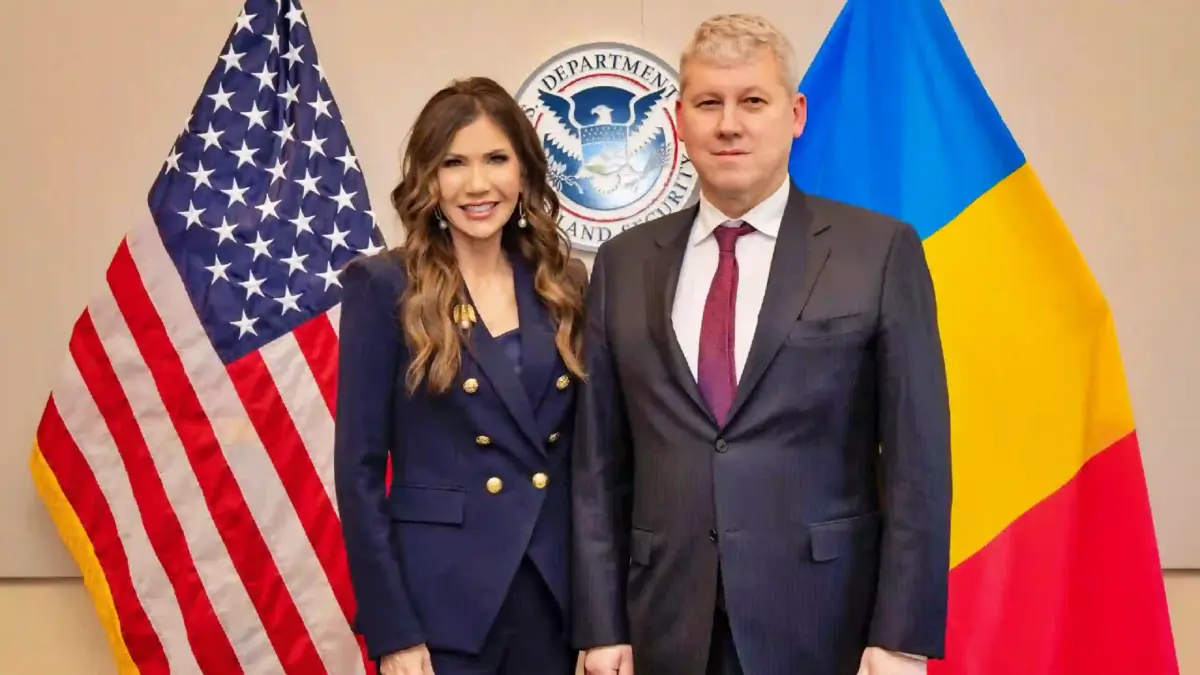 Cătălin Predoiu și Kristi Neom S-au Întâlnit în Sua, Ce Au Discutat Despre Mai, Homeland Security și România Cătălin Predoiu și Kristi Neom S-au Întâlnit în Sua, Ce Au Discutat Despre Mai, Homeland Security și România