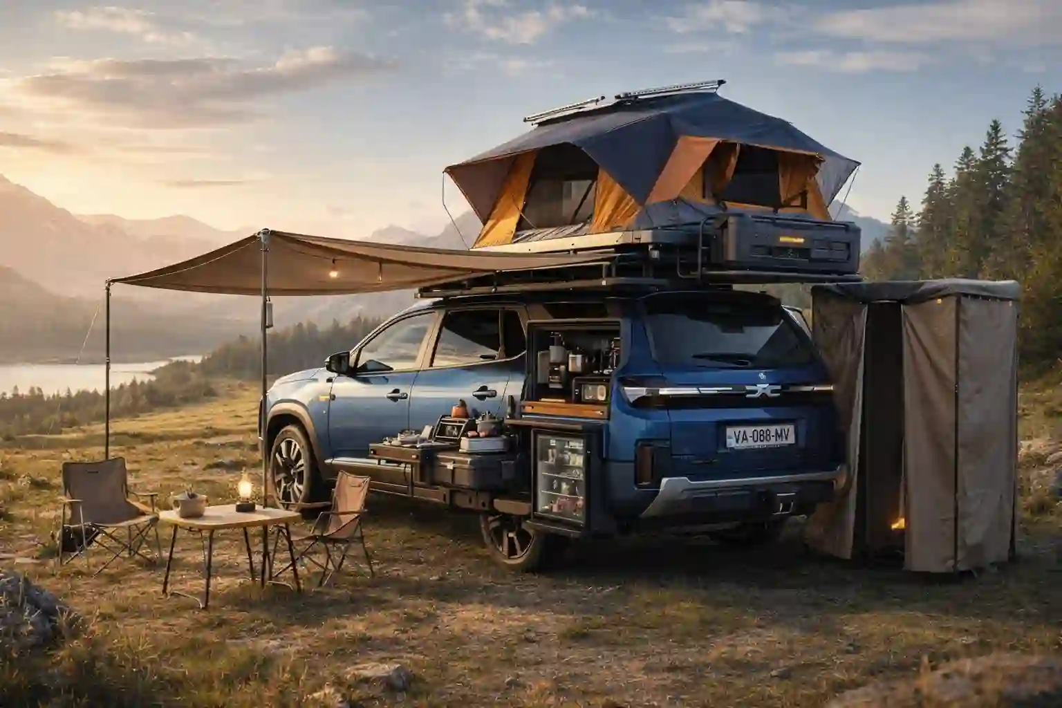 Dacia Bigster 2026 Camping Rulota Extensie | Idevice.ro