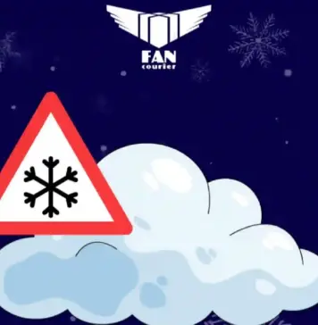 Fan Courier Atenționează Privind Livrarea Coletelor România Cauza Condițiilor Meteo Vreme Severă