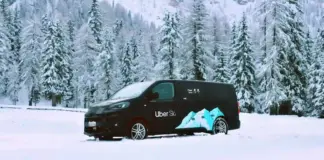 UBER transport jocuri olimpice milano cortina