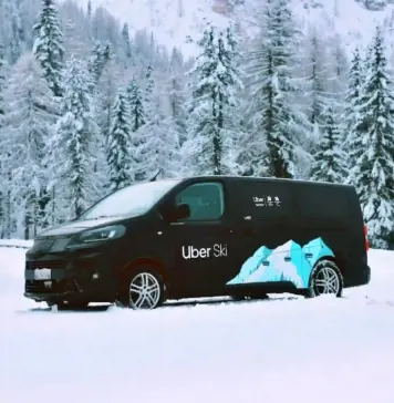 UBER transport jocuri olimpice milano cortina